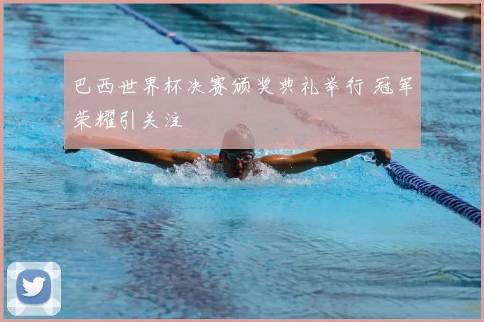 巴西世界杯决赛颁奖典礼举行 冠军荣耀引关注