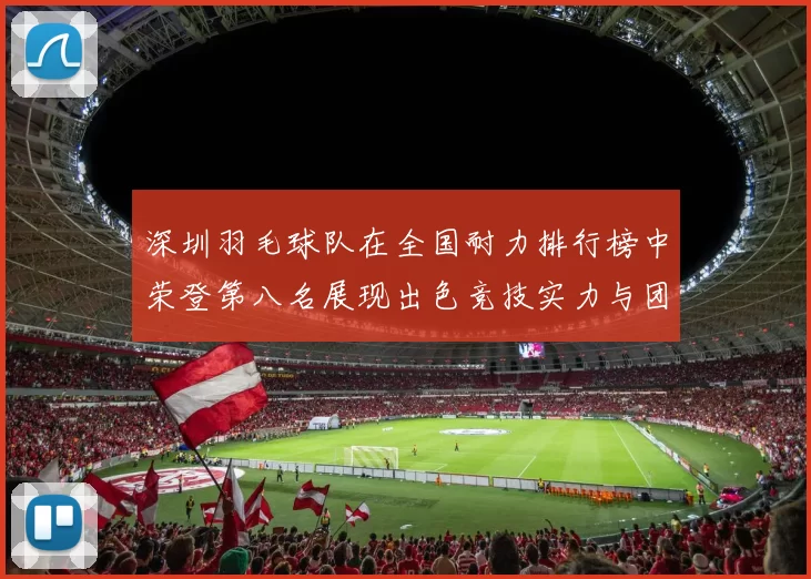 深圳羽毛球队在全国耐力排行榜中荣登第八名展现出色竞技实力与团队精神